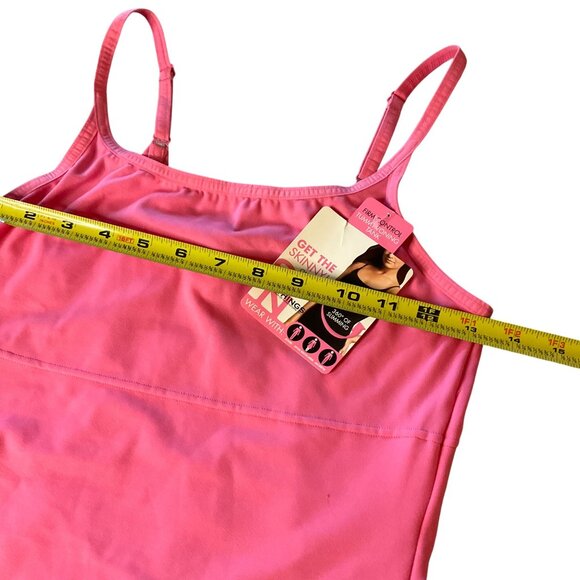 Sweet Nothings Womens Firm Control Tummy Toning Tank Top Medium Pink slimming - Picture 8 of 8